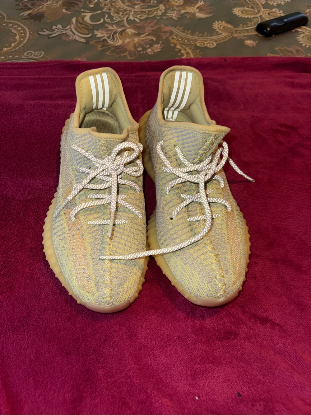 Yeezy Boost 350 V2 Yellow Tan Sneakers